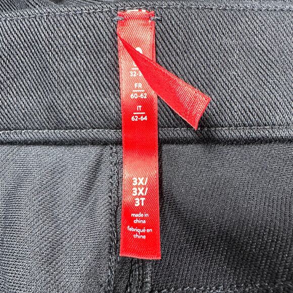 Spanx NWT Jean-ish Ankle Denim Leggings Black Size 3X 20018P Elastic Waist - Picture 4 of 11